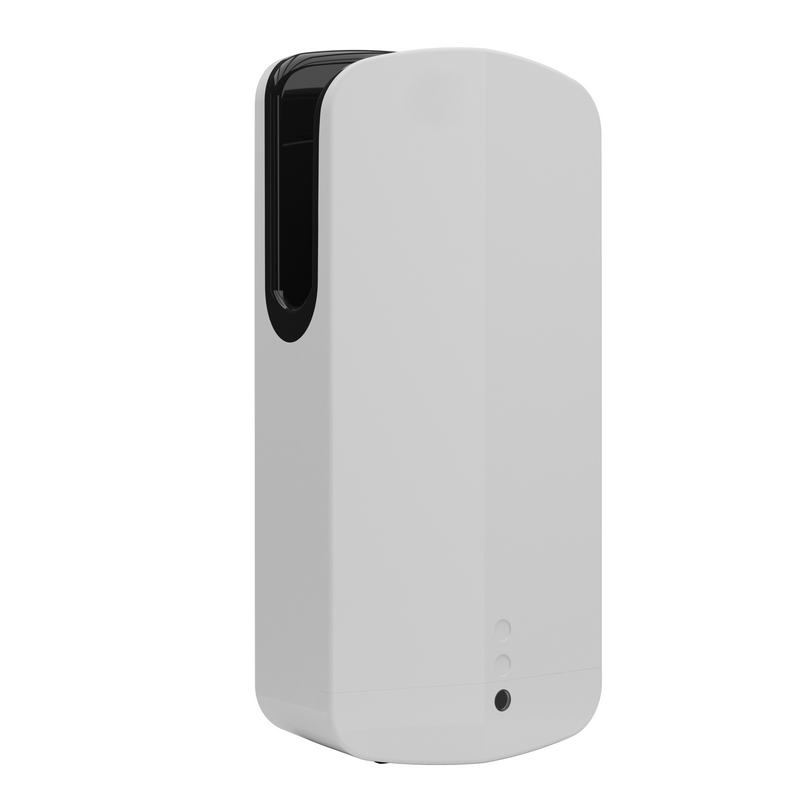 Secador de m�os EVO-JET em ABS com sensor infravermelho. Acabamento branco brilhante