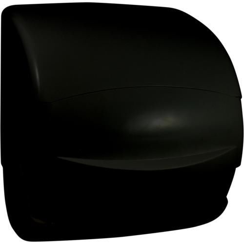 Distribuidor de toalhas de papel em rolo cont�nuo com alavanca  manual. Preto ABS