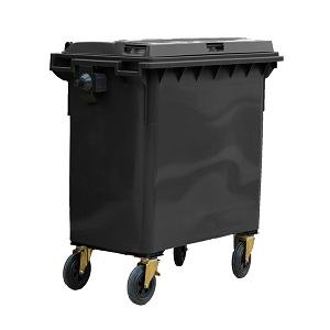 Contentor de 800 litros Cinza + Tampa 