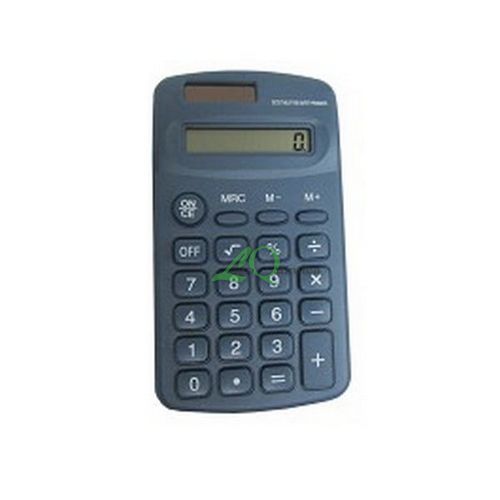 Máquina de calcular com botões detetáveis