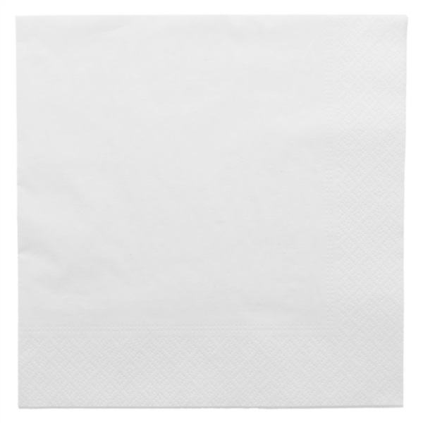 Guardanapo Refei��o 40 x 40 Branco Folha Dupla  Cx 2400 Unidades 