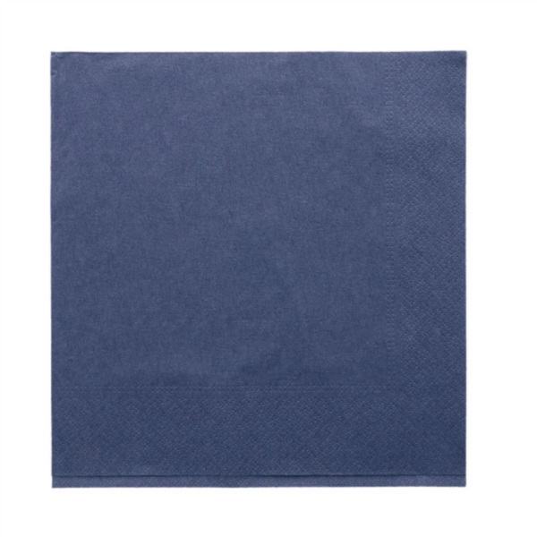 GUARDANAPOS ECOLABEL 2 FOLHAS 18 G/M2 39x39 CM AZUL MARINHO TISSUE (1600 UNIDADE)