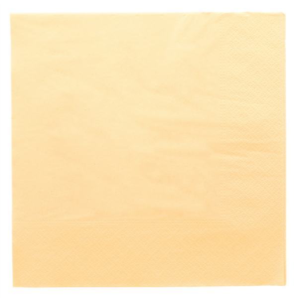 GUARDANAPOS ECOLABEL 2 FOLHAS 18 G/M2 39x39 CM MARFIM TISSUE (1600 UNIDADE)