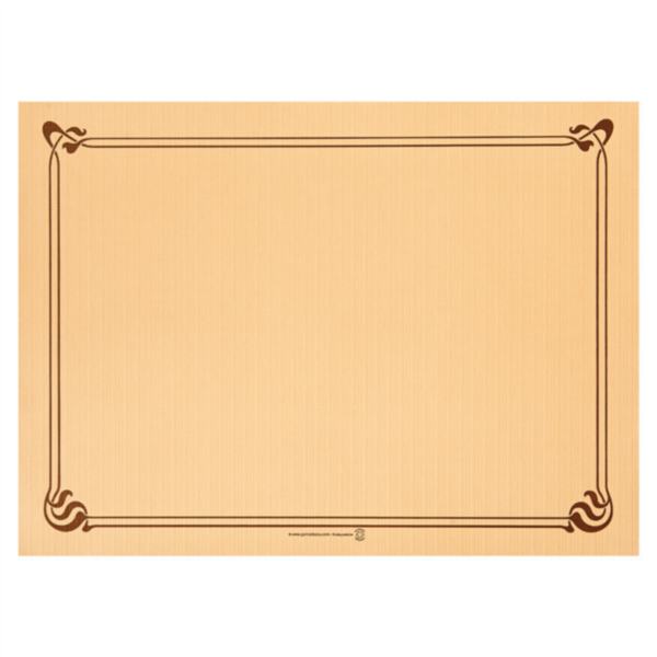 TOALHETES DE MESA 48 G/M2 31x43 CM CARAMELO CELULOSE (500 UNIDADES)