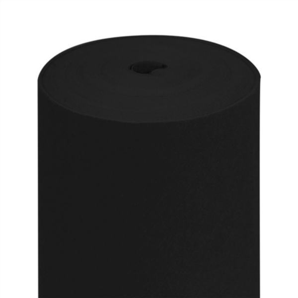 ROLO T�TE � T�TE PR�. 120CM (20 SER.) 55 G/M2 0,40x24 M PRETO AIRLAID (6 UNIDADE)