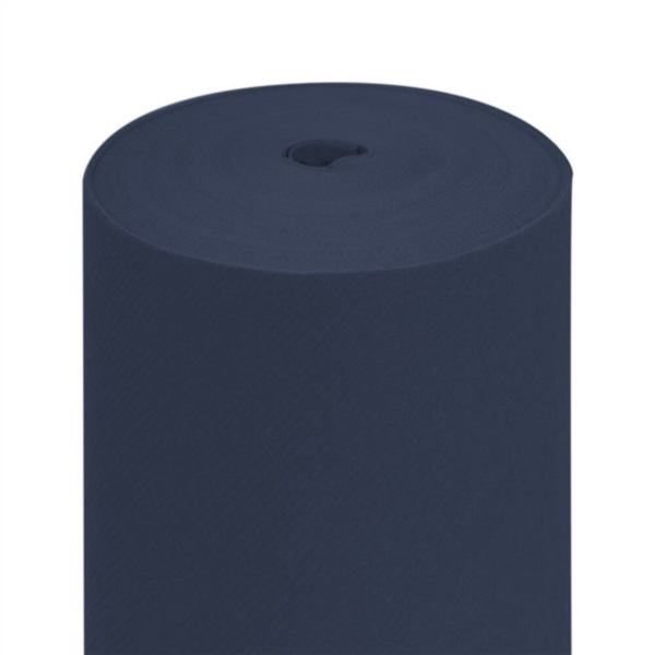 ROLO T�TE � T�TE PR�. 120CM (20 SER.) 55 G/M2 0,40x24 M AZUL MARINHO AIRLAID (6 UNIDADE)