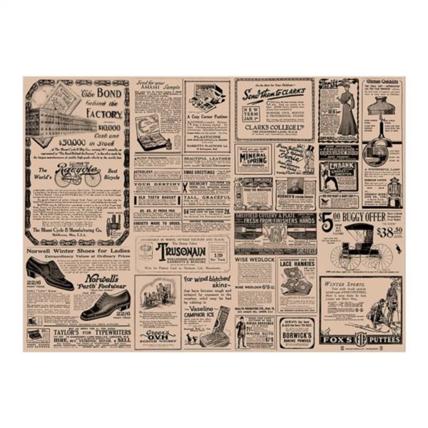 TOALHETES DE MESA FEEL GREEN 'TIMES' 80 G/M2 31x43 CM NATURAL PAPEL RECICLADO (250 UNIDADES)