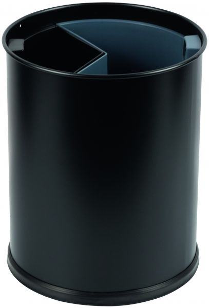 Papeleira/Caixote do lixo de reciclagem com 2 compartimentos 13 L