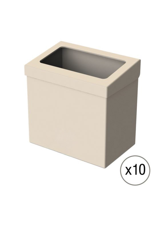 Papeleira de Cart�o para Reciclagem KIT 10  unidades 15 L