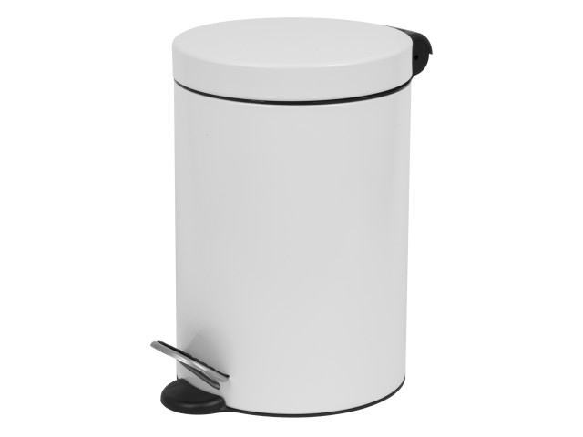 Papeleira branca com Pedal 3 Lt