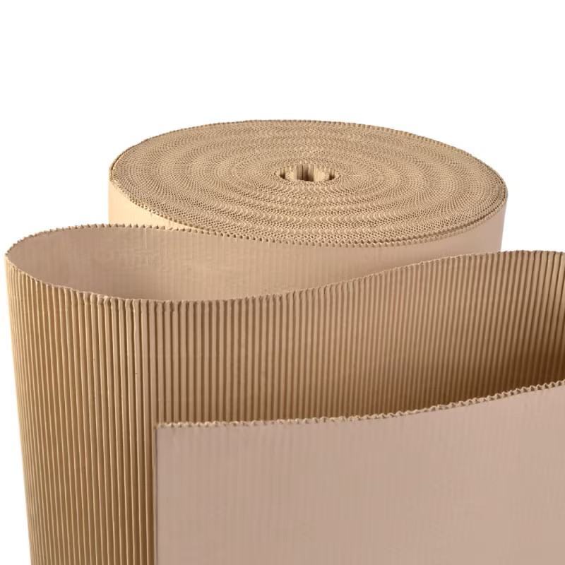 Rolo/Bobine de cart�o canelado 0.10 X 60 Mt (6 M2) Peso Kg 3 m�dio