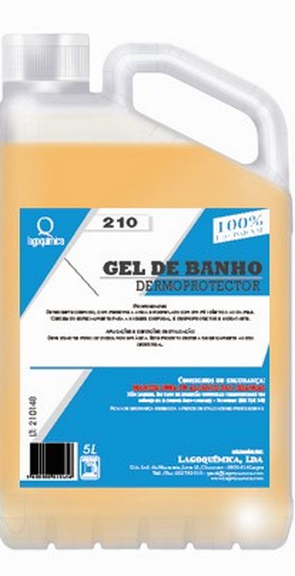 LQ-210 Creme  banho com perfume de aveia 5 lt