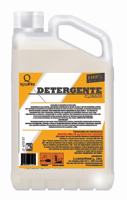 LQ - 670 Detergente Clorado  Áreas Alimentares - 5  Lts