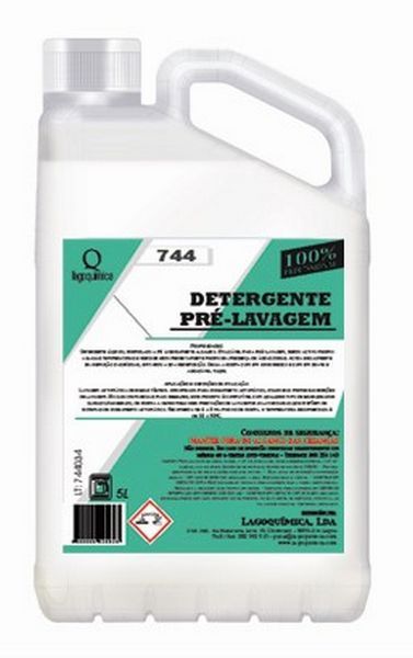 LQ-744 PRE Detergente de Pré-Lavagem 5 lt