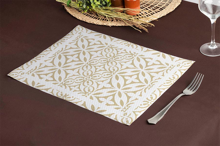 Toalhete Papel 30x40 Cm  Branco 40 Gr Deco. Altea l 500 Unidade