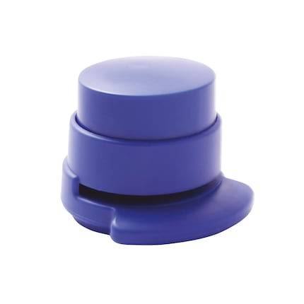 Agrafador sem agrafos Eco n�o indetet�vel 5 X 5Cm Azul 1 Unidade