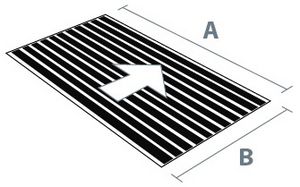 Tapete Compacto fechado 18 mm  Alum�nio Cor Anodizado Preto PRE�O M2 