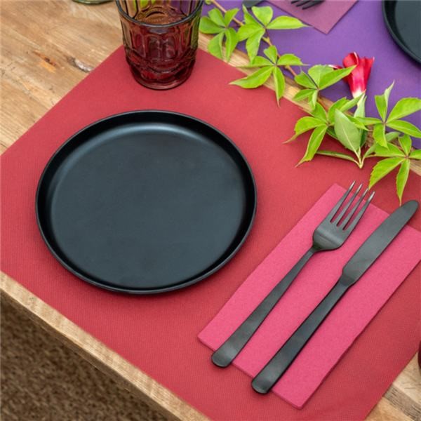 TOALHETES DE MESA SPUNBOND'60 G/M2 30x40 CM ENCARNADO PP 200 UNIDADES
