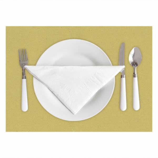 TOALHETES DE MESA RECICLADOS 90 G/M2 31x43 CM PALHA PAPEL 250 Unidades 
