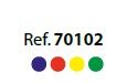 Balde Azul de 9 litros  detet�vel por metal e vis�vel por raios X