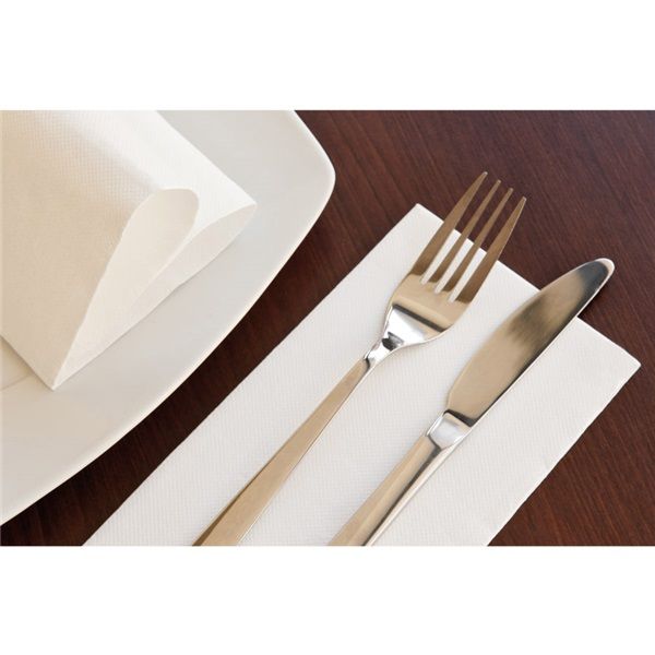 Guardanapo P&P 40X40 Cm. Branco AMMOS Luxury 24X50=1200 Unidades