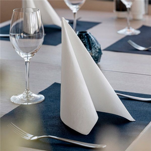 Guardanapo P&P 40X40 Cm. Branco AMMOS Luxury 24X50=1200 Unidades