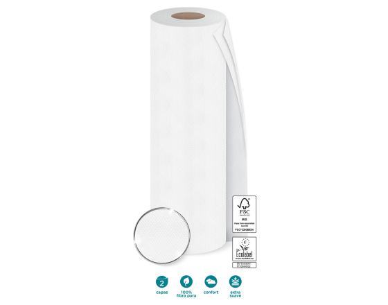 Rolo Marquesa Papel 2 Fls 150S 60 Cm X 59 Mts Pr� Embalagem 6 Rolos