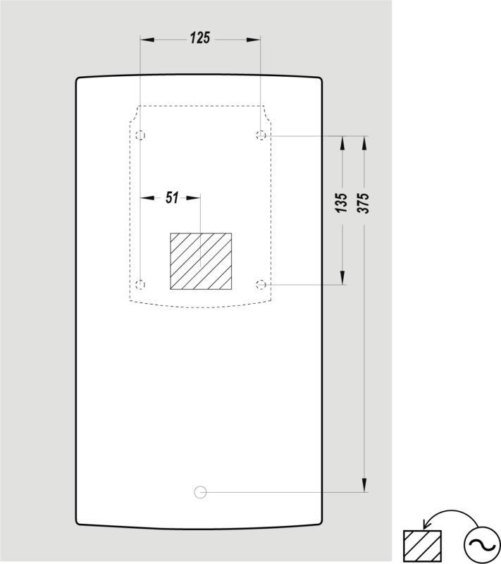 Secador de m�os Airwave branco