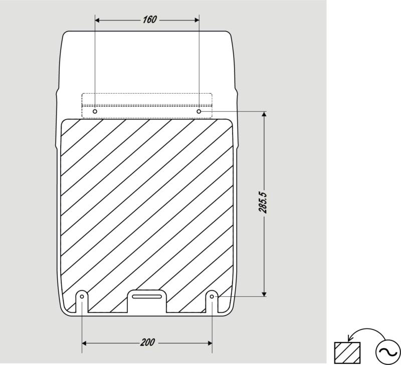 Secador de m�os Stell'Air branco