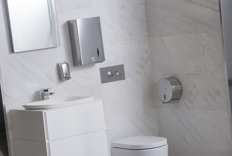 Saboneteira SAVINOX A�o Inox Escovado 700 Ml