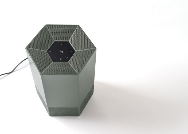 Purificador de ar profissional Shield Verde Maliquita