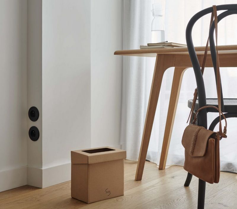 Papeleira de Cart�o para Reciclagem KIT 10  unidades 15 L